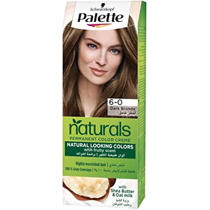 Schwarzkopf Palette Permenant Natural Colour 6-0 Dark Blonde 50 ml - Image 1